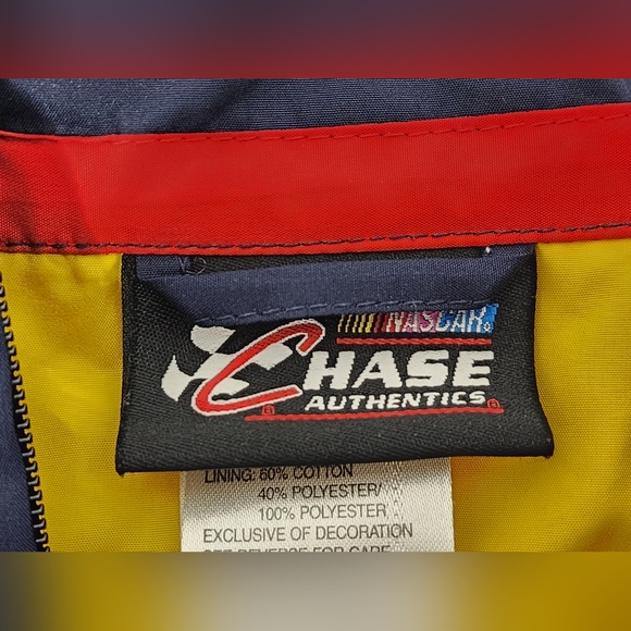 Chase Authentics Jeff Gordon Hendrick Motorsports Women's Jacket XL Blue Red - Picture 14 of 14